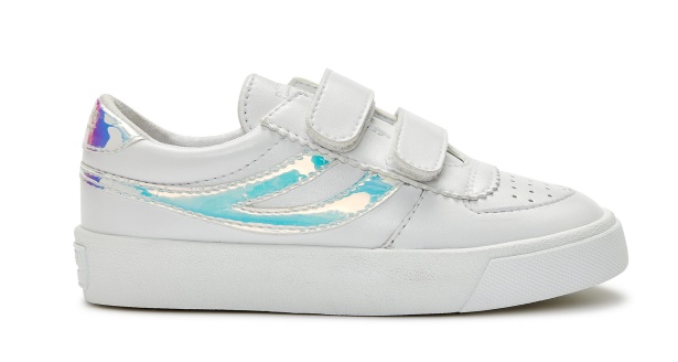 CA Superga 2846 Kids Seattle Straps Opale White Opalescent