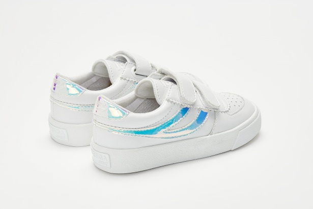 CA Superga 2846 Kids Seattle Straps Opale White Opalescent