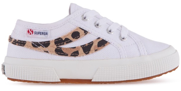 CA Superga 2953 Swallow Tail Cotton Leopa White-Leopard