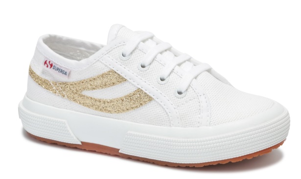 CA Superga 2953 Swallow Tail Cotmicroglit White-Gold