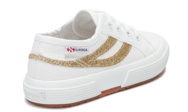 CA Superga 2953 Swallow Tail Cotmicroglit White-Gold