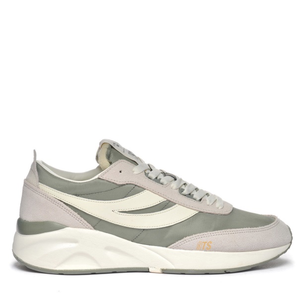 CA Superga 4089 Training 9Ts Slim Beige Gesso-Green Safari-White