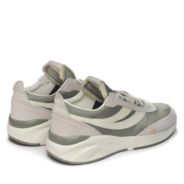 CA Superga 4089 Training 9Ts Slim Beige Gesso-Green Safari-White