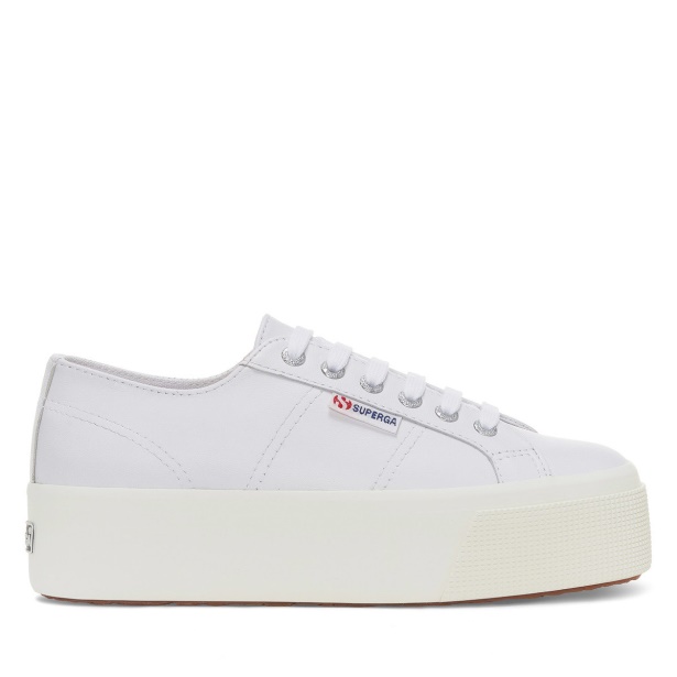 CA Superga 2790 Nappa Optical White-Silver-F Avorio