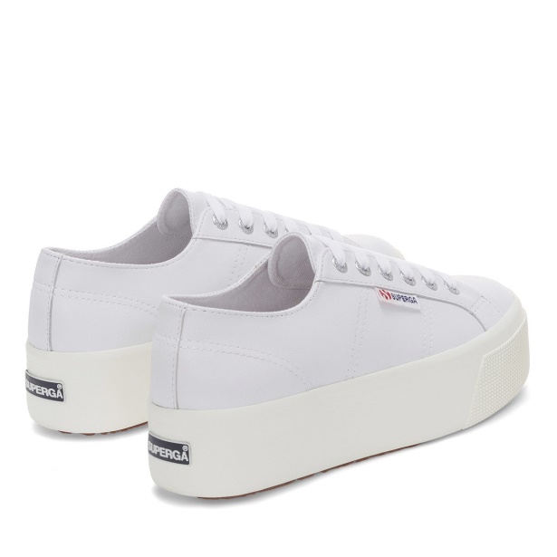 CA Superga 2790 Nappa Optical White-Silver-F Avorio