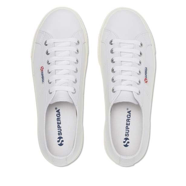 CA Superga 2790 Nappa Optical White-Silver-F Avorio