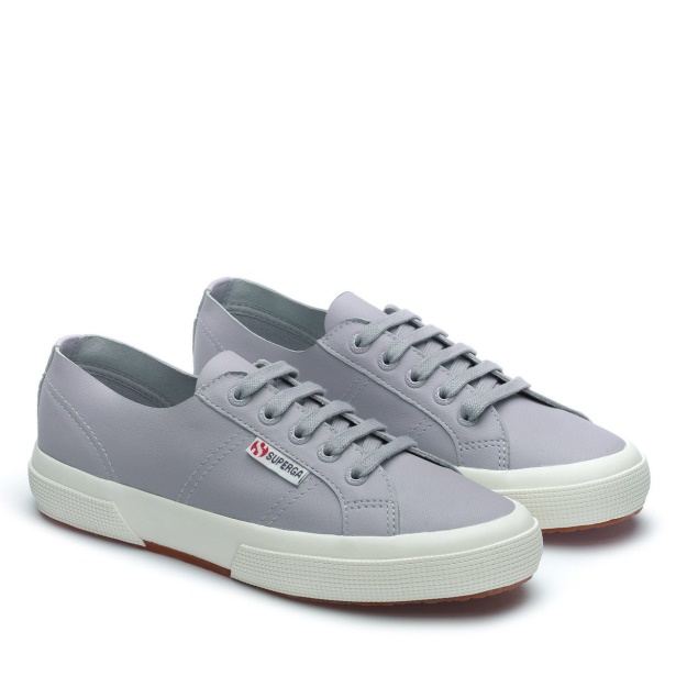CA Superga 2750 Unlined Nappa Blue Lt Grey-F Avorio