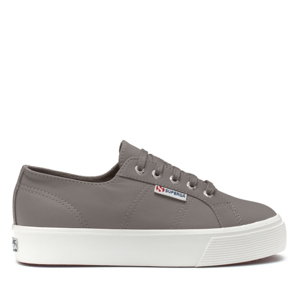 CA Superga 2730 Nappa Grey Bluish-F Avorio