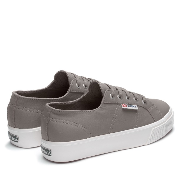 CA Superga 2730 Nappa Grey Bluish-F Avorio