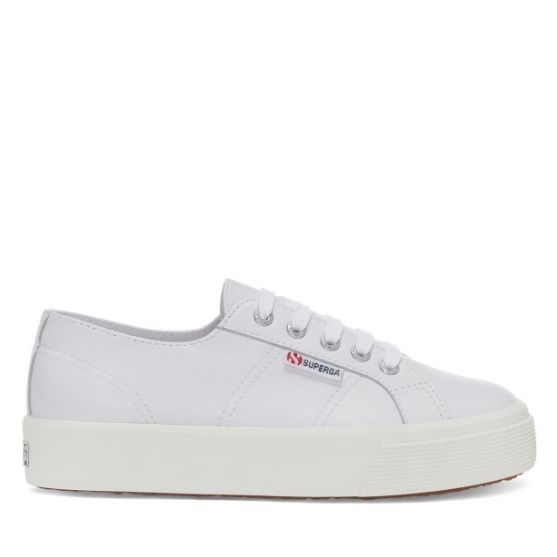 CA Superga 2730 Nappa Optical White-Silver-F Avorio