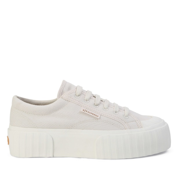 CA Superga 2631 Stripe Platform Organic Natural Dye Dried Magenta Leaves