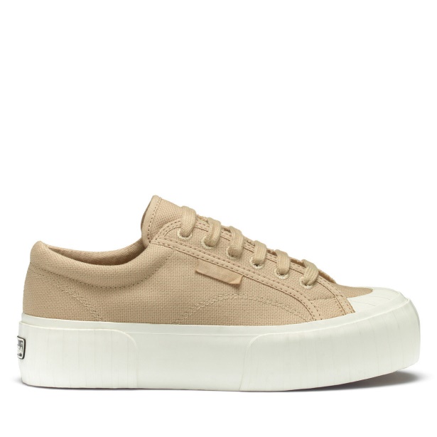 CA Superga 2631 Stripe Platform Organic Natural Dye Magenta-Terminalia