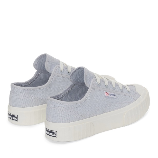 CA Superga 2630 Cotu Grey Lilla - F Avorio
