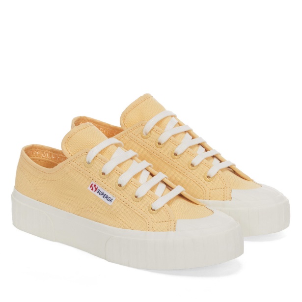 CA Superga 2630 Cotu Yellow Lt - F Avorio