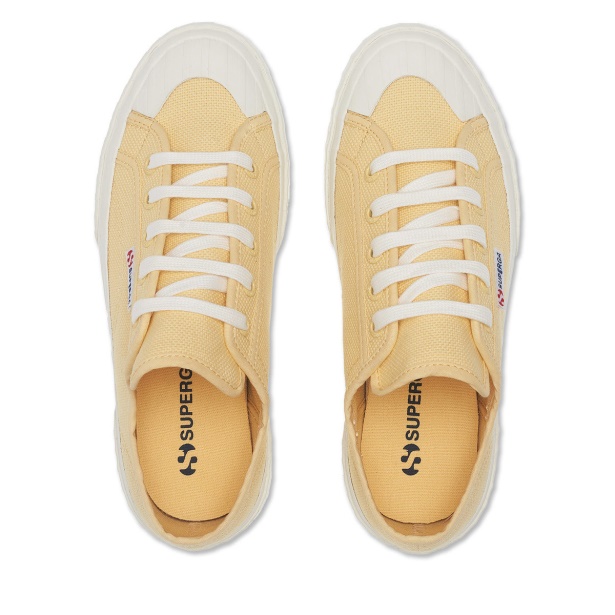 CA Superga 2630 Cotu Yellow Lt - F Avorio