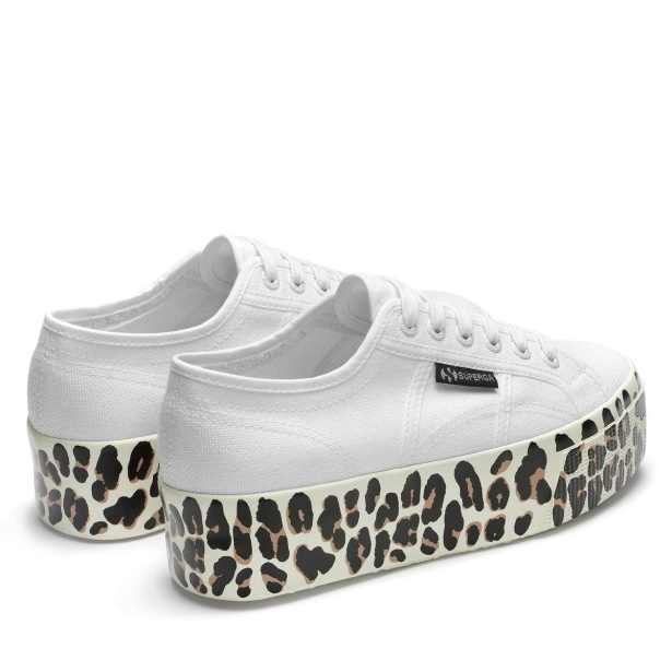 CA Superga 2790 Light Leopard Foxing Print White Avorio-F Lt Beige Leopar
