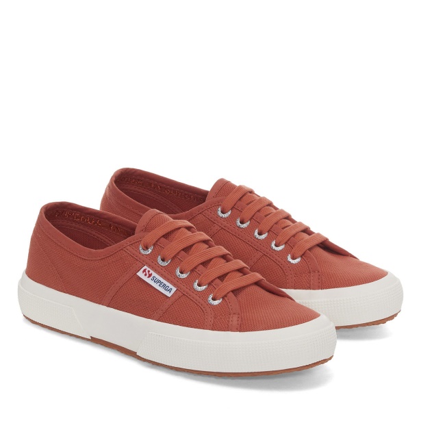 CA Superga 2750 Cotu Classic Brown Reddish-F Avorio