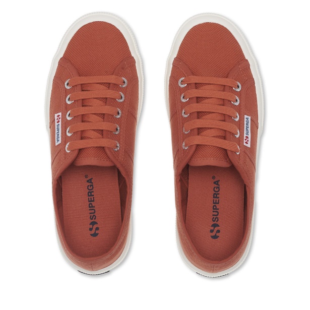 CA Superga 2750 Cotu Classic Brown Reddish-F Avorio