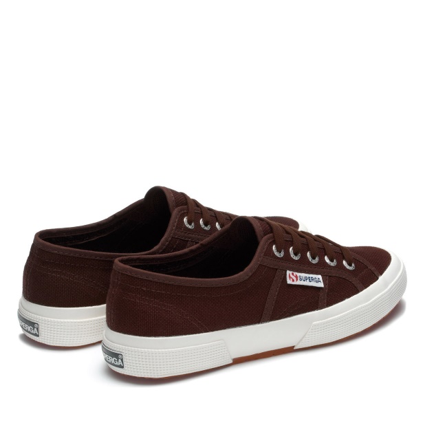 CA Superga 2750 Cotu Classic Brown Plum F Avorio