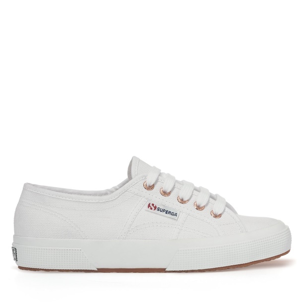 CA Superga 2750 Cotu Classic White-Rose Gold