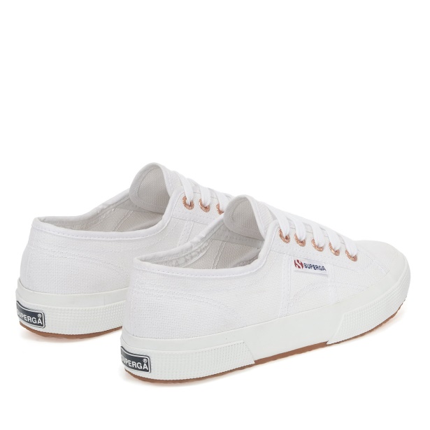 CA Superga 2750 Cotu Classic White-Rose Gold