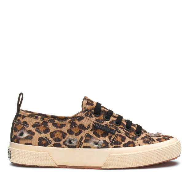 CA Superga 2750 Ripped Leopard Classic Leopard-Black