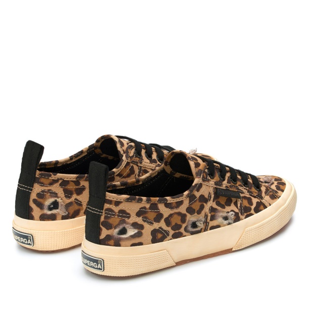 CA Superga 2750 Ripped Leopard Classic Leopard-Black