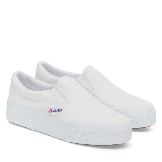 CA Superga 2740 Platform Slip On White