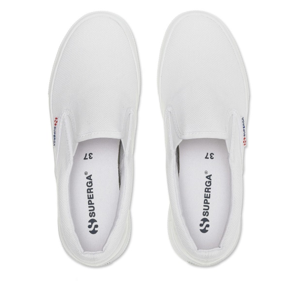 CA Superga 2740 Platform Slip On White