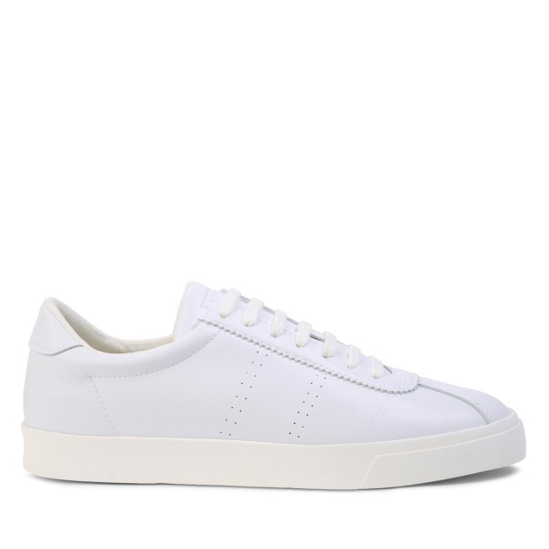 CA Superga 2843 Club S Vegan Leather White-White Avorio