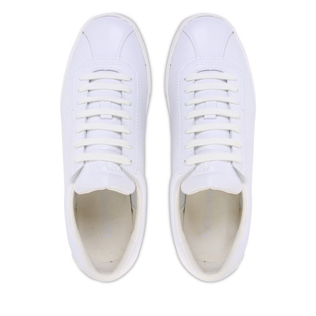 CA Superga 2843 Club S Vegan Leather White-White Avorio