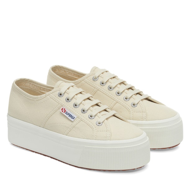 CA Superga 2790 Linea Up Down Beige Lt Eggshell-F Avorio