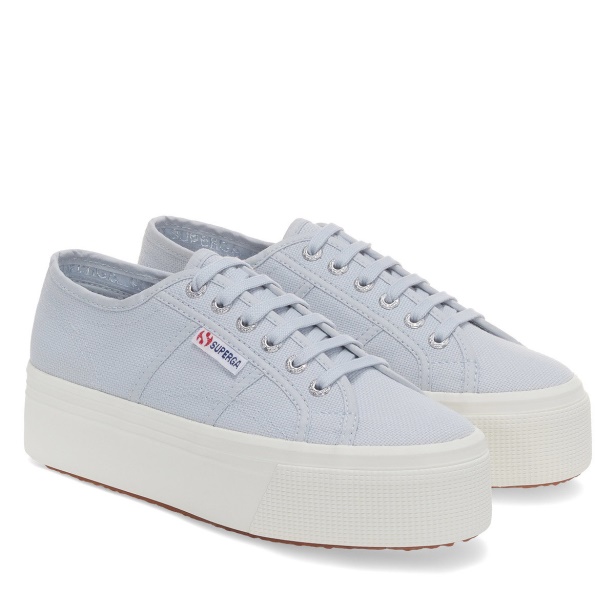 CA Superga 2790 Linea Up Down Grey Lilla-F Avorio