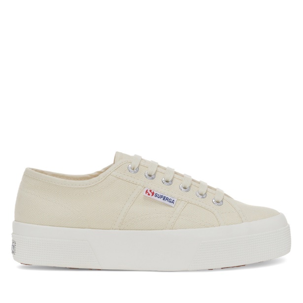 CA Superga 2740 Platform Beige Lt Eggshell-F Avorio