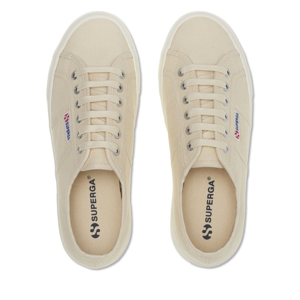 CA Superga 2740 Platform Beige Lt Eggshell-F Avorio
