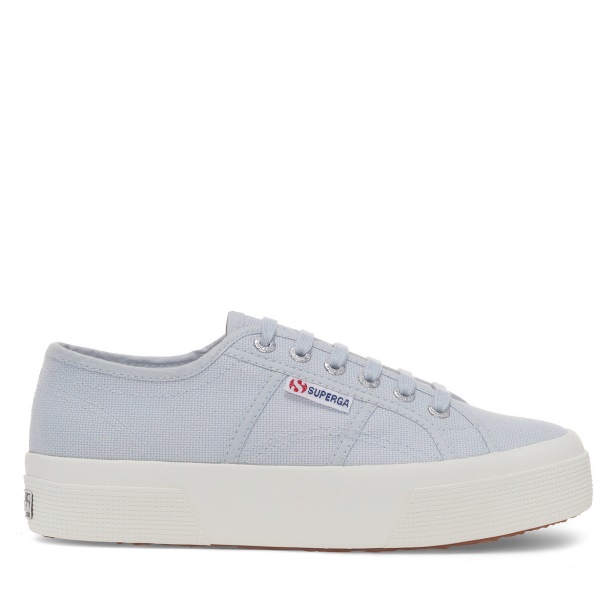 CA Superga 2740 Platform Grey Lilla-F Avorio