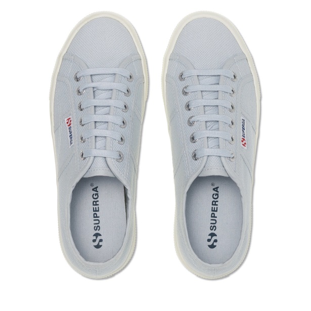 CA Superga 2740 Platform Grey Lilla-F Avorio