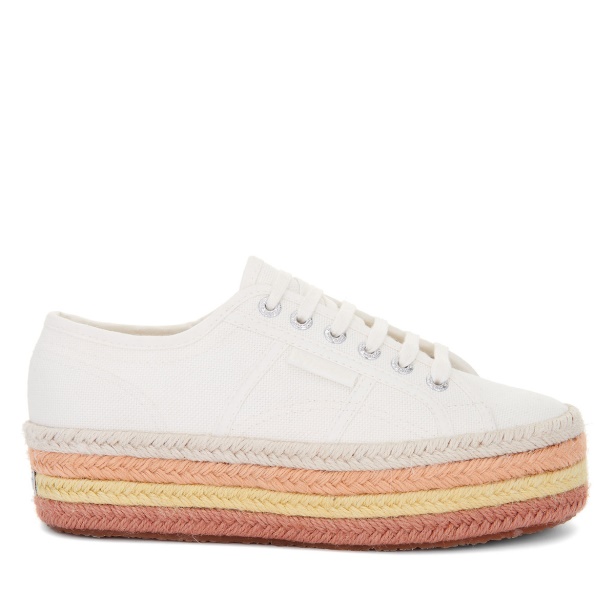 CA Superga 2790 Multicolour Rope White Avorio-Bgesso-Oapricot-B