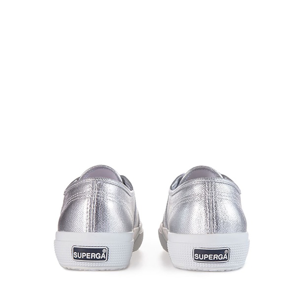 CA Superga 2750 Metallic Canvas Grey Silver