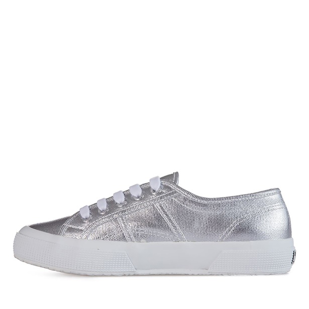 CA Superga 2750 Metallic Canvas Grey Silver