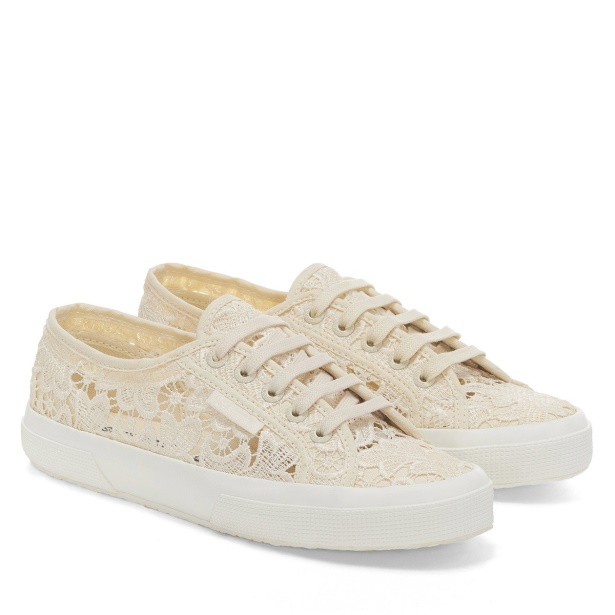 CA Superga 2750 Macrame Beige Lt Eggshell-F Avorio