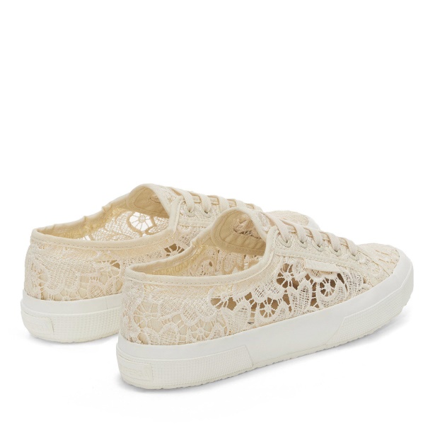 CA Superga 2750 Macrame Beige Lt Eggshell-F Avorio
