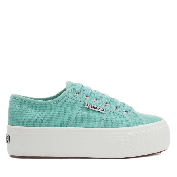 CA Superga 2790 Linea Up Down Green Water-F Avorio
