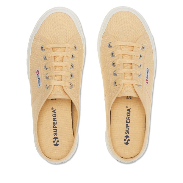 CA Superga 2402 Mule Yellow Lt-F Avorio