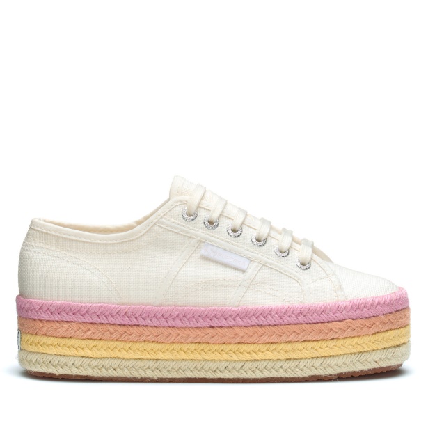 CA Superga 2790 Multicolour Rope White Avorio-Candy Multicolour