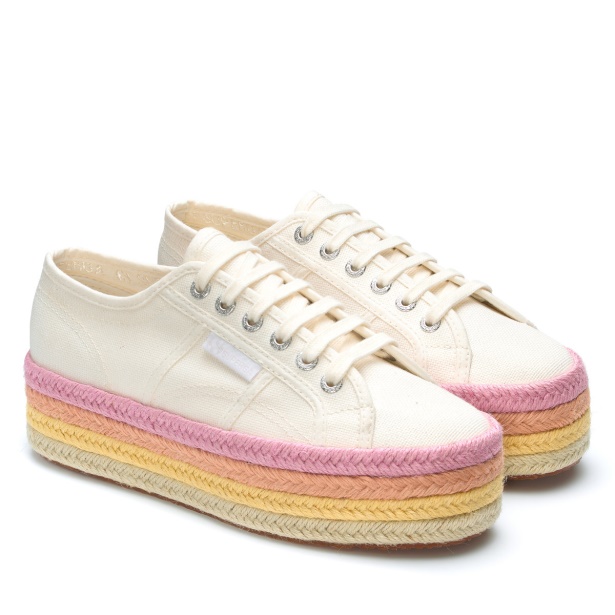 CA Superga 2790 Multicolour Rope White Avorio-Candy Multicolour