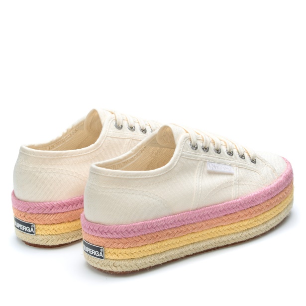 CA Superga 2790 Multicolour Rope White Avorio-Candy Multicolour