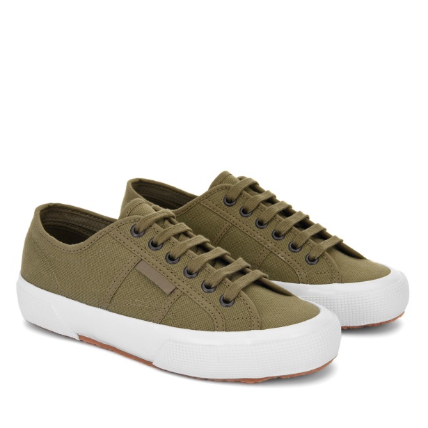CA Superga 2706 Og Green Tortora-White Avorio