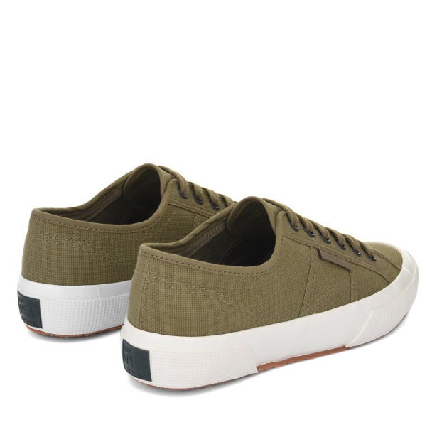 CA Superga 2706 Og Green Tortora-White Avorio
