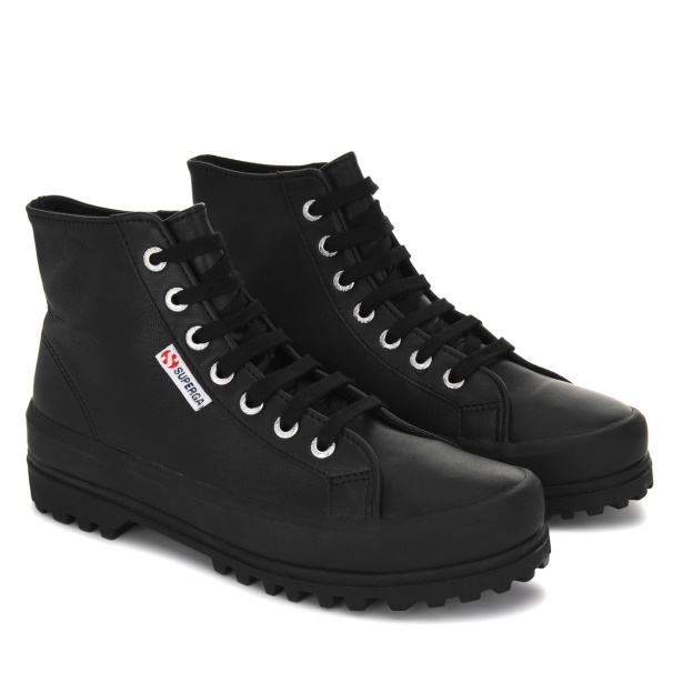 CA Superga 2341 Alpina Nappa Full Black